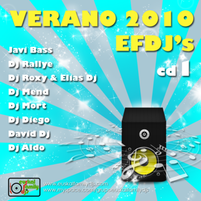 Portada de la sesión Elias Dj & Dj Roxy – 4 EFDJs (Verano 2010)