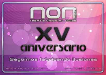 Flyer XV Aniversario NON - Portada - Internet