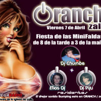 Flyer Oranch 20060407 - Minifaldas festival B
