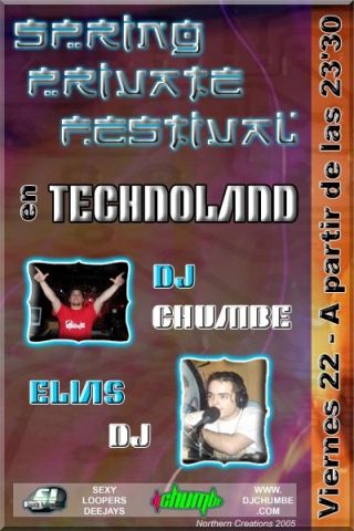 Cartel de la fiesta Spring Private Festival @ Technoland