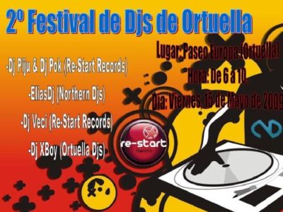 Cartel de la fiesta Ortuella Djs Festival 2