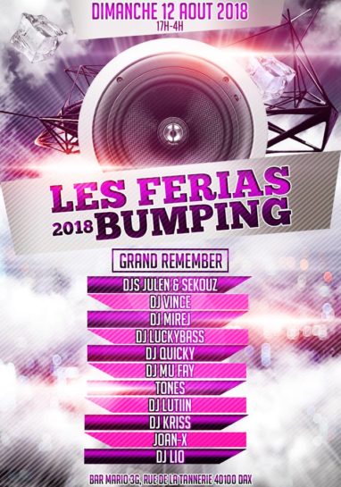 Les Ferias Bumping 2018 @ Bar Mario 3G Domingo