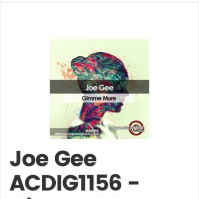 Portada del temazo Joe Gee – Gimme More