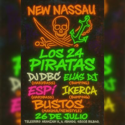 Portada de la sesión Elias Dj @ Los 24 Piratas (Nassau)